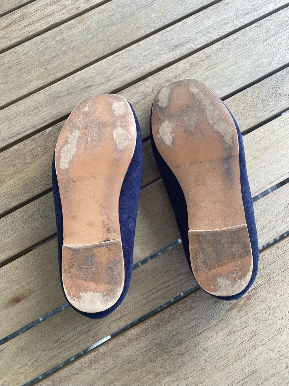 Gap x Doen Girls Navy Mary Jane Flats with Buckle Strap